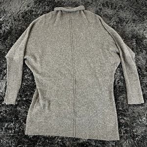 Nili Lotan gray sweater dress small